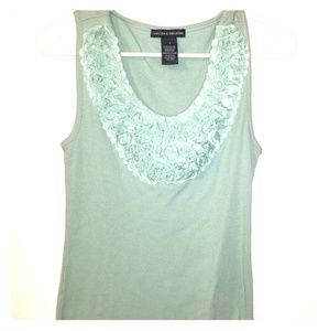 Embellished Rose Tank top